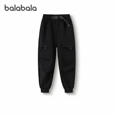 【商场同款】巴拉巴拉童装儿童裤子男童长裤2025秋季新款卫裤宽松商品大图