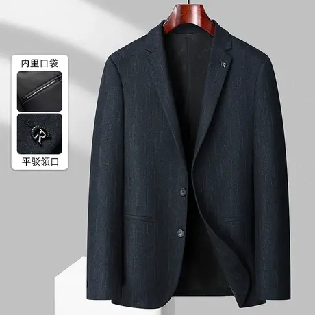 2023新秋款小西装商务休闲西服上衣单西韩版修身潮流痞帅男士外套商品大图