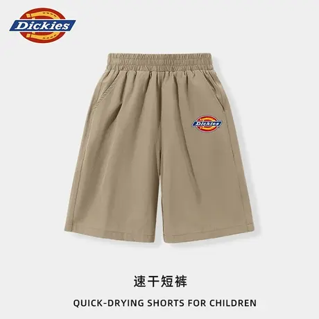 Dickies童装男童短裤夏季2025新款儿童速干五分裤男孩薄款运动裤A图片