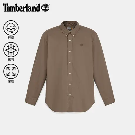 Timberland添柏岚官方男装长袖衬衫秋季透气休闲商务通勤|A2ANC图片
