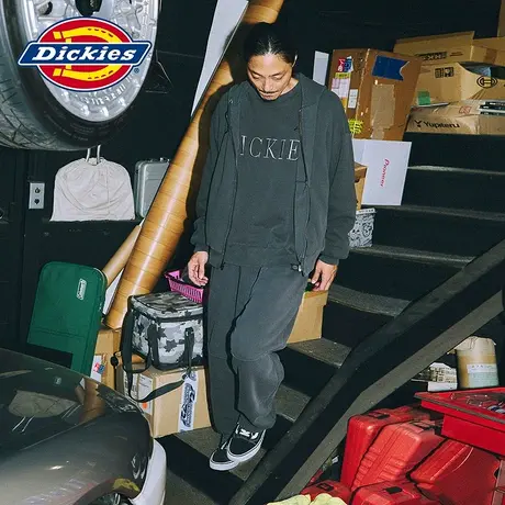 Dickies城市工装系列 腰部松紧 卫裤运动长裤商品大图