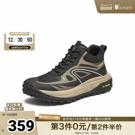 百思图2025冬季新款商场同款时尚简约运动男休闲鞋10150DD4商品大图