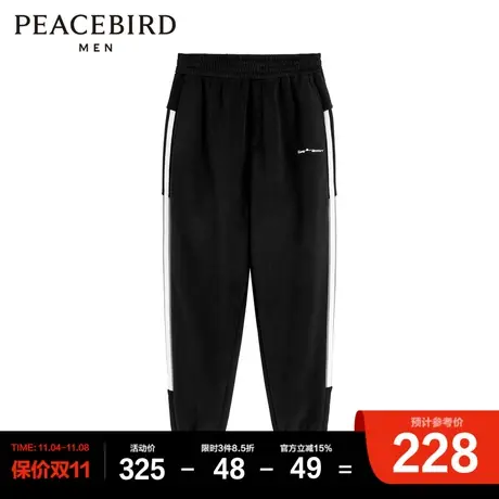 太平鸟男装 冬季运动长裤时尚裤子潮商品大图