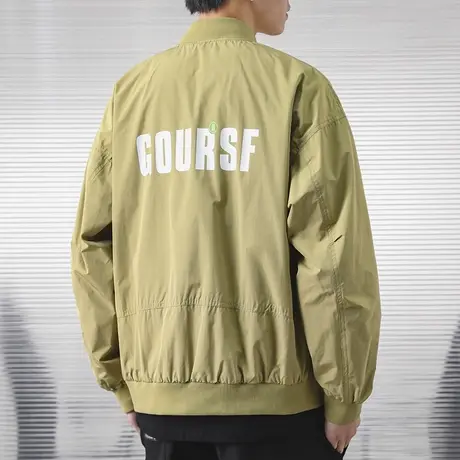 休闲潮流夹克外套户外运动休闲宽松百搭男士外套秋冬休闲夹克外套商品大图