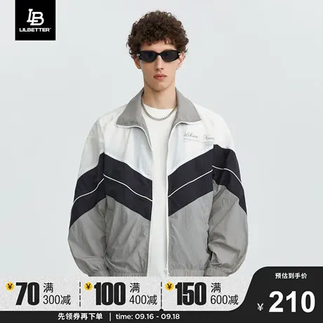 Lilbetter防晒夹克夏季薄款男装百搭上衣潮流外套户外运动衣服LB商品大图