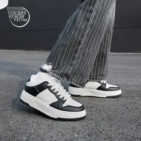 feiyue/飞跃轻便运动鞋2024春季新款时尚街拍百搭厚底休闲板鞋227商品大图