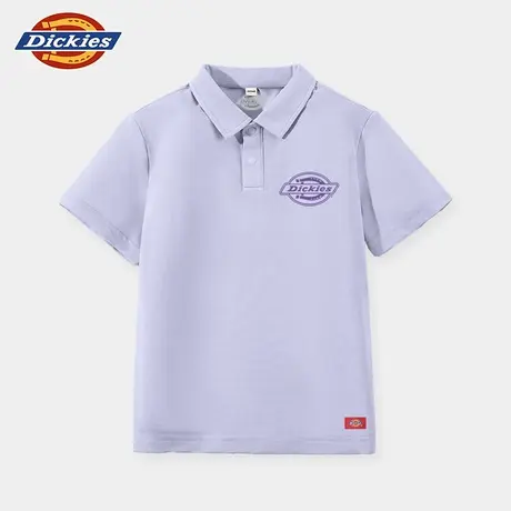 Dickies童装女童短袖t恤儿童凉感速干体恤女孩夏季运动POLO衫潮A商品大图