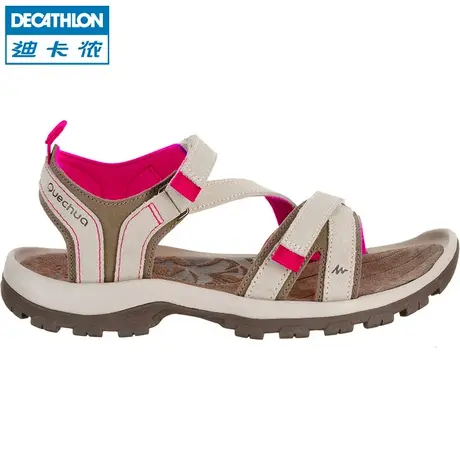 迪卡侬凉鞋女夏季休闲女童运动户外防滑平底沙滩鞋女士大码ODS商品大图
