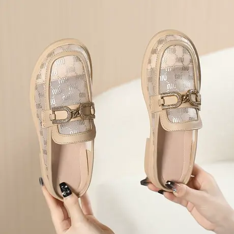 时尚凉鞋女2023年新款洋气夏季女士大码拖鞋41一43外穿包头凉拖商品大图