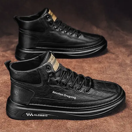 2022新款男士雨鞋厨房鞋钓鱼水鞋劳保雨靴工地男鞋雨天防水鞋男款商品大图