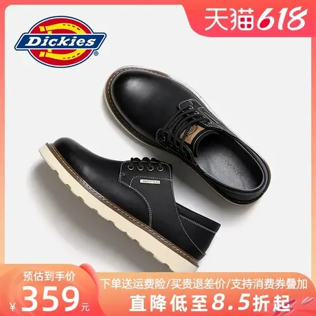 Dickies男鞋春夏款2025新款夏季男款鞋子男士两穿懒人鞋工装皮鞋商品大图