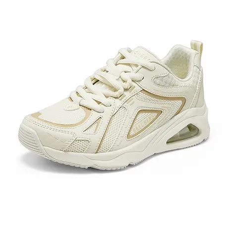 Skechers斯凯奇夏季女甜酷厚底增高休闲运动鞋透气缓震经典跑步鞋商品大图