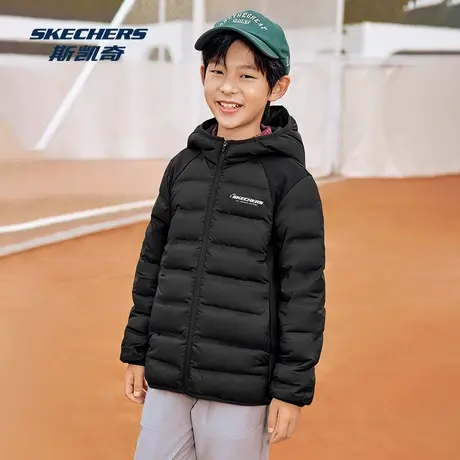 Skechers斯凯奇童装官网正品秋冬羽绒外套男女童同款上衣防风保暖商品大图