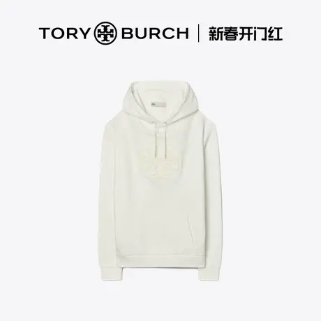 【12期免息】TORY BURCH汤丽柏琦 运动系列 连帽网球卫衣 146164图片