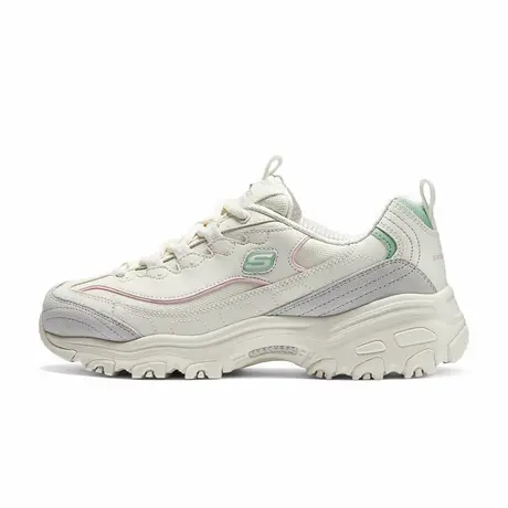 斯凯奇Skechers女鞋轻便运动休闲鞋厚底增高老爹鞋舒适透气小白鞋商品大图