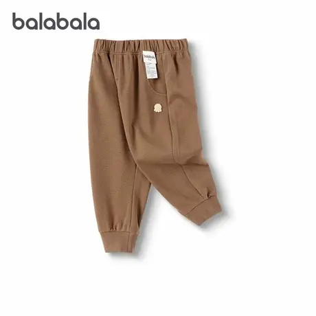 【商场同款】巴拉巴拉宝宝长裤男童女童束脚裤2025秋季新款休闲裤商品大图