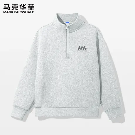 马克华菲卫衣男2025新款半拉链宽松男生秋装上衣休闲男款外套潮X图片