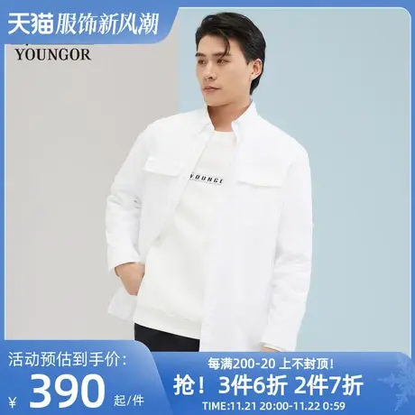 【商场同款】雅戈尔男士长袖衬衫春秋商务休闲上班衬衫衬衣S1915图片