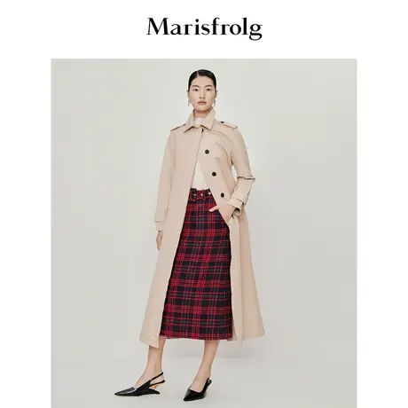 【奥莱限时秒杀1027元】玛丝菲尔风衣商品大图