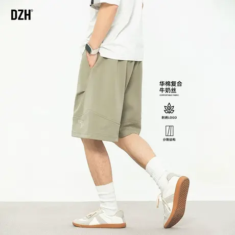 男士休闲短裤男运动夏外穿2025新款五分卫裤男款篮球裤美式大裤衩商品大图