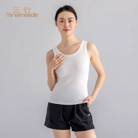 三针莫代尔吊带背心女内搭2024新款春夏美背罗纹打底无袖小上衣图片