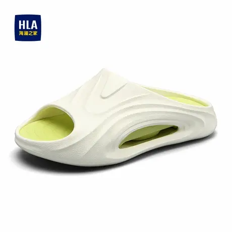 HLA/海澜之家男鞋新款四季休闲潮流舒适拖鞋男百搭流行透气一字拖商品大图