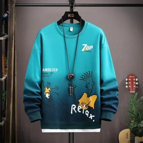 春秋季13青少年卫衣套装12岁男孩大童T恤14初中学生15运动两件套商品大图