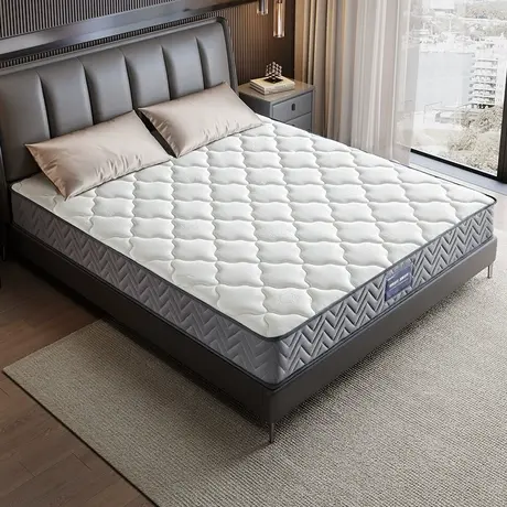 政府补贴全友家居乳胶床垫独袋弹簧抑菌防螨0胶水厚21cm床上垫子商品大图