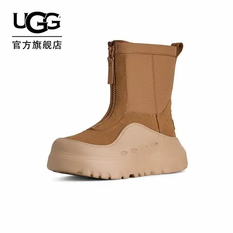UGG秋季新款男女同款时尚舒适保暖厚底拉链摩登休闲短靴 1171371商品大图