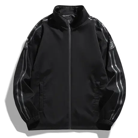 薄款外套男立领夹克衫ins潮流韩版宽松休闲褂子春秋季男装上衣服商品大图