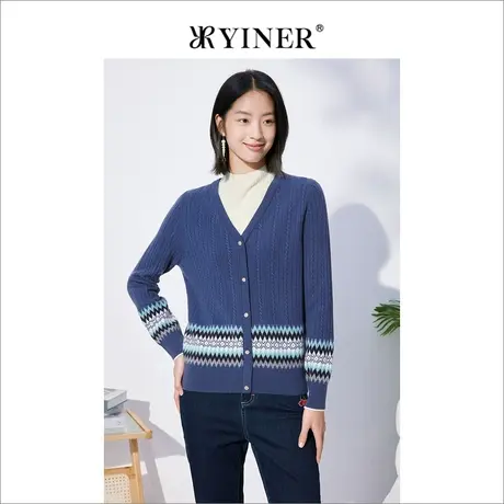 音儿美地女装新款毛针织衫商品大图