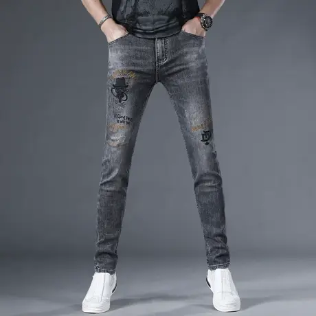 2024夏季新款男士牛仔裤商品大图