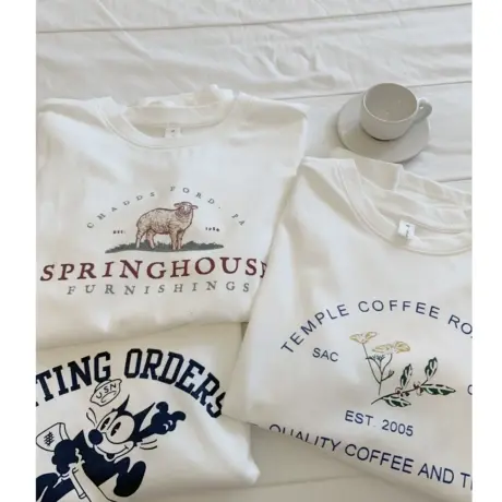 白色大码t恤女简约百搭宽松oversize休闲圆领纯棉短袖ins潮上衣夏商品大图