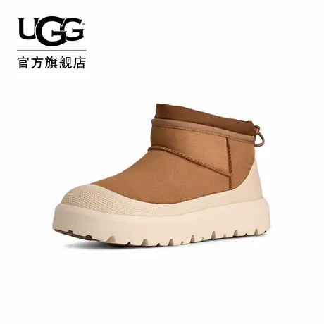 UGG秋季新款男女同款舒适保暖厚底经典超短靴休闲雪地靴 1174196商品大图