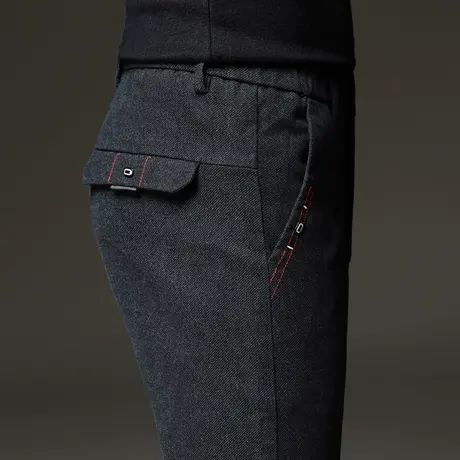 秋冬款男裤2023新款潮流秋季裤子男冬季男士休闲裤春秋款冬装冬天商品大图