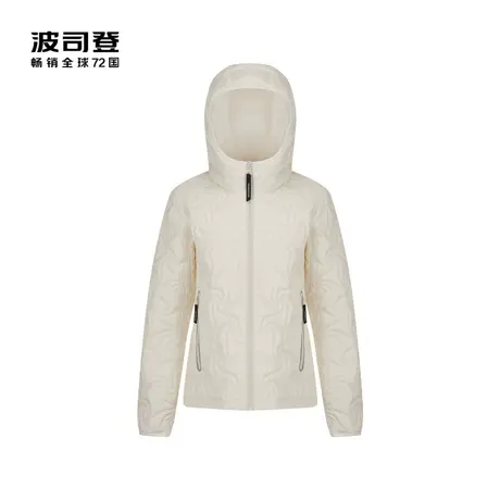 【秀款】波司登23秋季新款女短款米兰秀款羽绒服连帽艺术绗缝修身商品大图