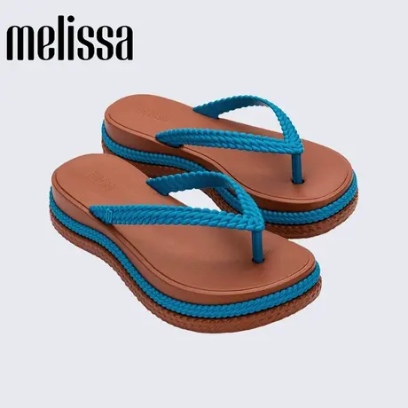 Melissa/梅丽莎25新LEBLON成人人字拖女士凉拖撞色编织凉拖33978商品大图