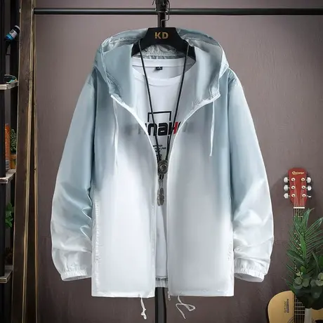 防晒衣夏季男士薄款户外钓鱼防晒服男女情侣外套冰感夹克上衣服商品大图