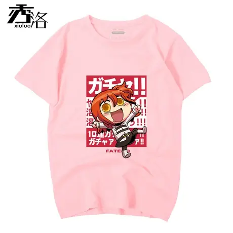 秀洛fgo咕哒子 t恤女cos衣服fate Grand Order命运动漫周边短袖男图片