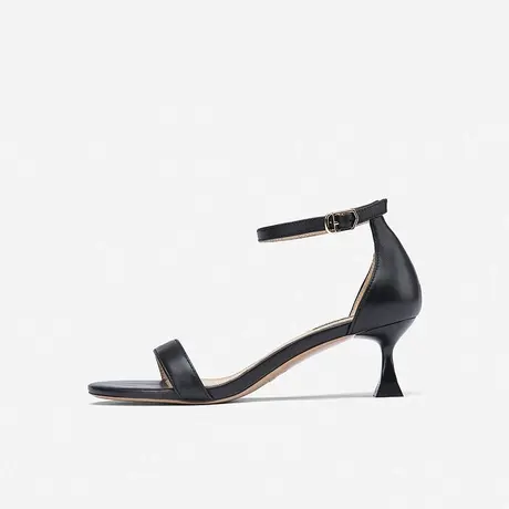 Nine West/玖熙2023年夏季新款一字带凉鞋高跟酒杯跟气质通勤女鞋图片