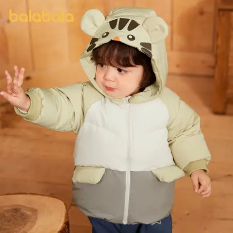 【绘本联名IP】巴拉巴拉宝宝羽绒服男童2025新款冬装可爱图片