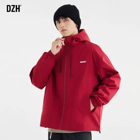 男士软壳机能冲锋衣外套男秋季高级感工装夹克男款2023新款登山服商品大图