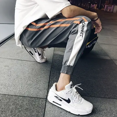 休闲男裤子男士耐磨耐穿便宜上班工作服耐脏无磁无铁宽松大码男装商品大图