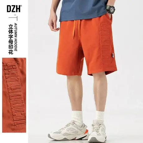 男士夏季篮球短裤男美式训练五分裤薄款速干裤男款运动裤宽松中裤商品大图