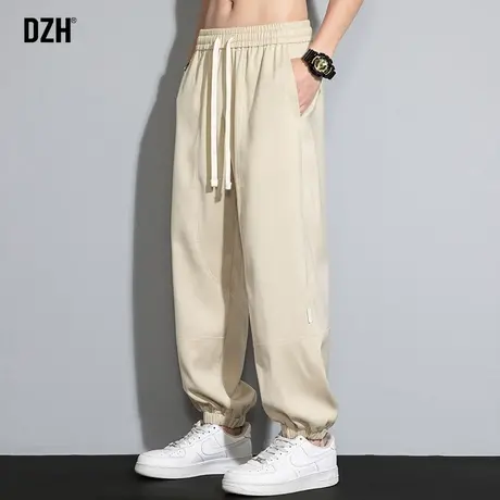 男士束脚休闲裤男款秋冬新款复古休闲潮牌宽松百搭裤子男2023新款商品大图