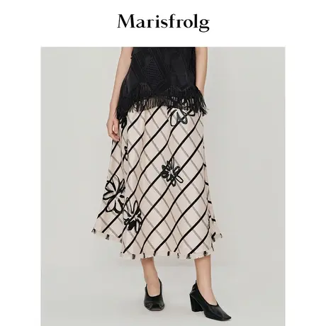 【奥莱清仓保暖季特价 】玛丝菲尔半身裙商品大图