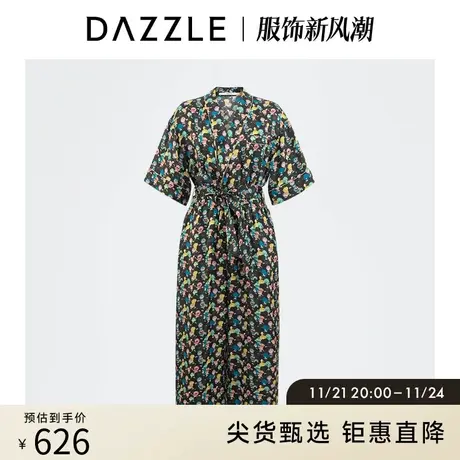 DAZZLE地素奥莱夏季哆啦A梦系列连体裤2D2O2091A商品大图