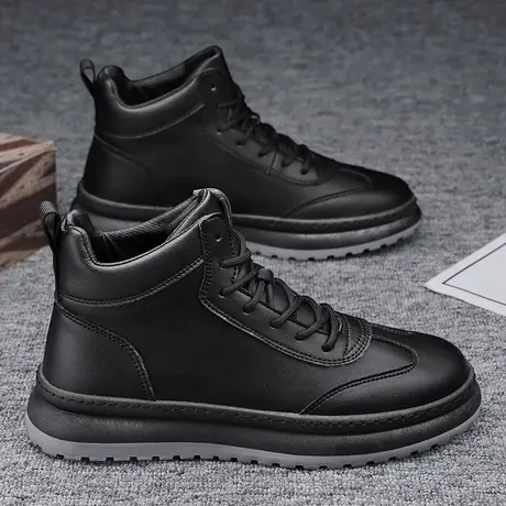 2022新款男士雨鞋厨房防滑鞋中筒胶鞋筒靴劳保雨靴户外防水鞋男款商品大图