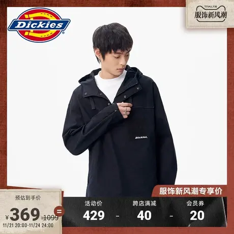 Dickies商场同款秋冬工装灵感大口袋半开襟夹克外套 男女上衣图片