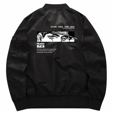 jojo的奇妙冒险杀手皇后秋冬外套cos衣服加厚飞行服夹克卫衣男图片